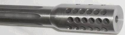 Varmint Brake bottom holes hole slant forward