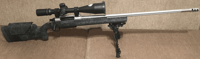 custom remington 700 6.5 x 284 1/4 MOA three shot group