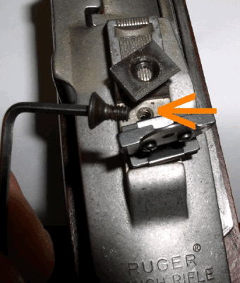 Mini 14 & 30 MA Carbine Style Rear Sight Installation Instructions