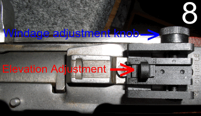 Mini 14 & 30 MA Carbine Style Rear Sight Installation Instructions