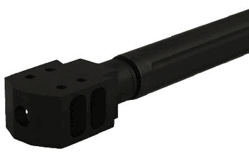 muzzle brake reduction in muzzle rise recoil