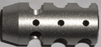 muzzle brake reduction in muzzle rise recoil