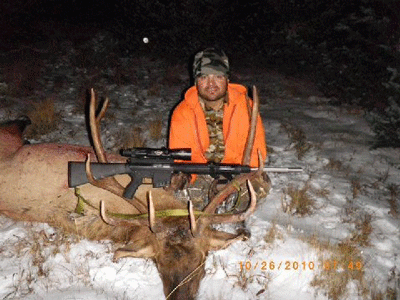 Ar10 ar15 300WSM rifle Colorado Elk