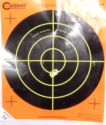 Look at the group I shot offhand at 50 yards with a red-dot